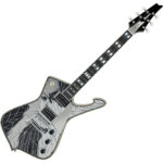 Ibanez PS1CM ? Paul Stanley Signature Electric Guitar (Cracked Mirror) with Hardshell Case - Image 2