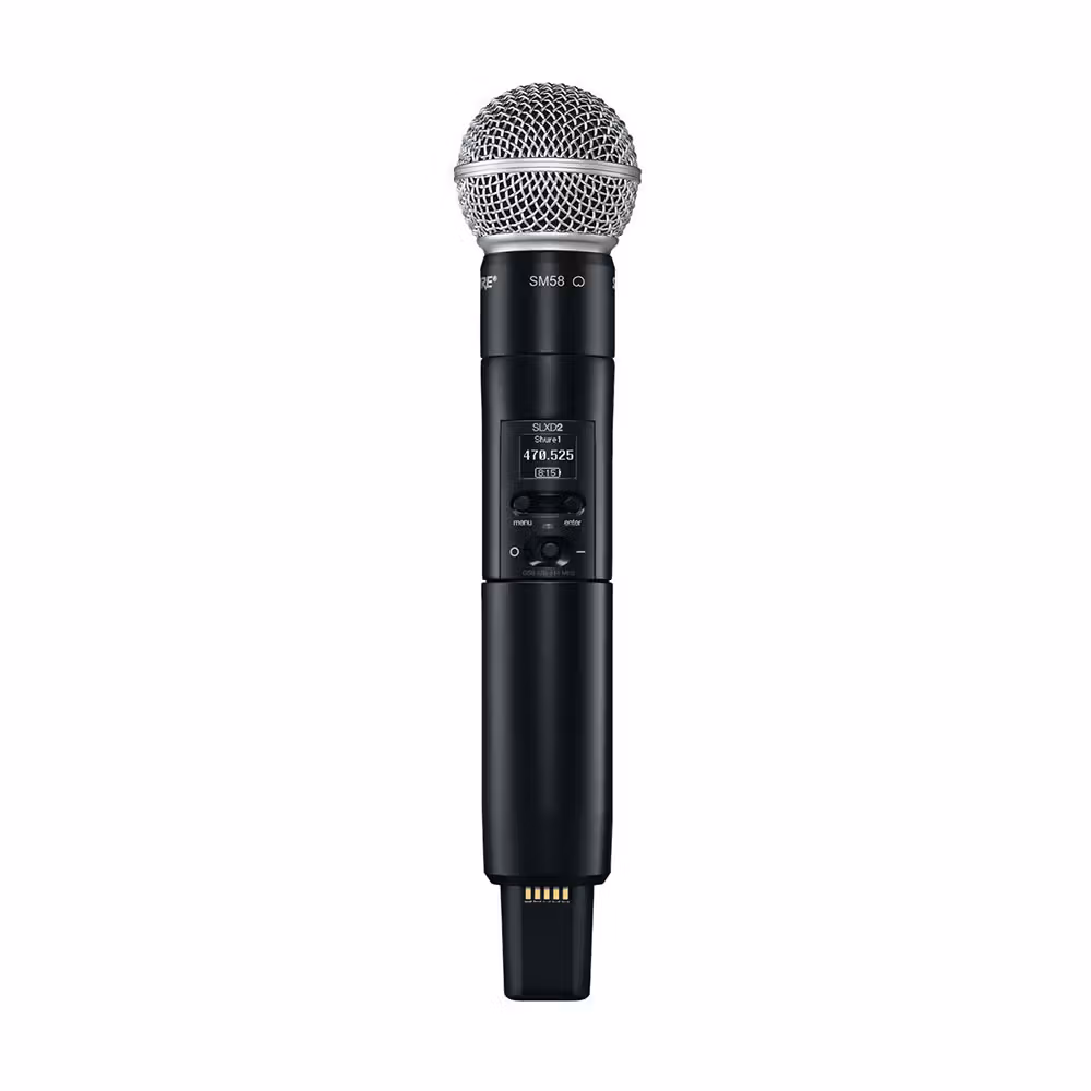Shure SLXD2/SM58 Wireless Digital Transmitter Handheld SLXD2/ SM58 L57 Band-1000x1000 Shure SLXD2/SM58 Wireless Digital Transmitter Handheld SLXD2/ SM58 L57 Band