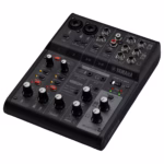 Yamaha AG06 MK2 3-Channel Live Streaming Mixer w/ USB Audio Interface (Black)