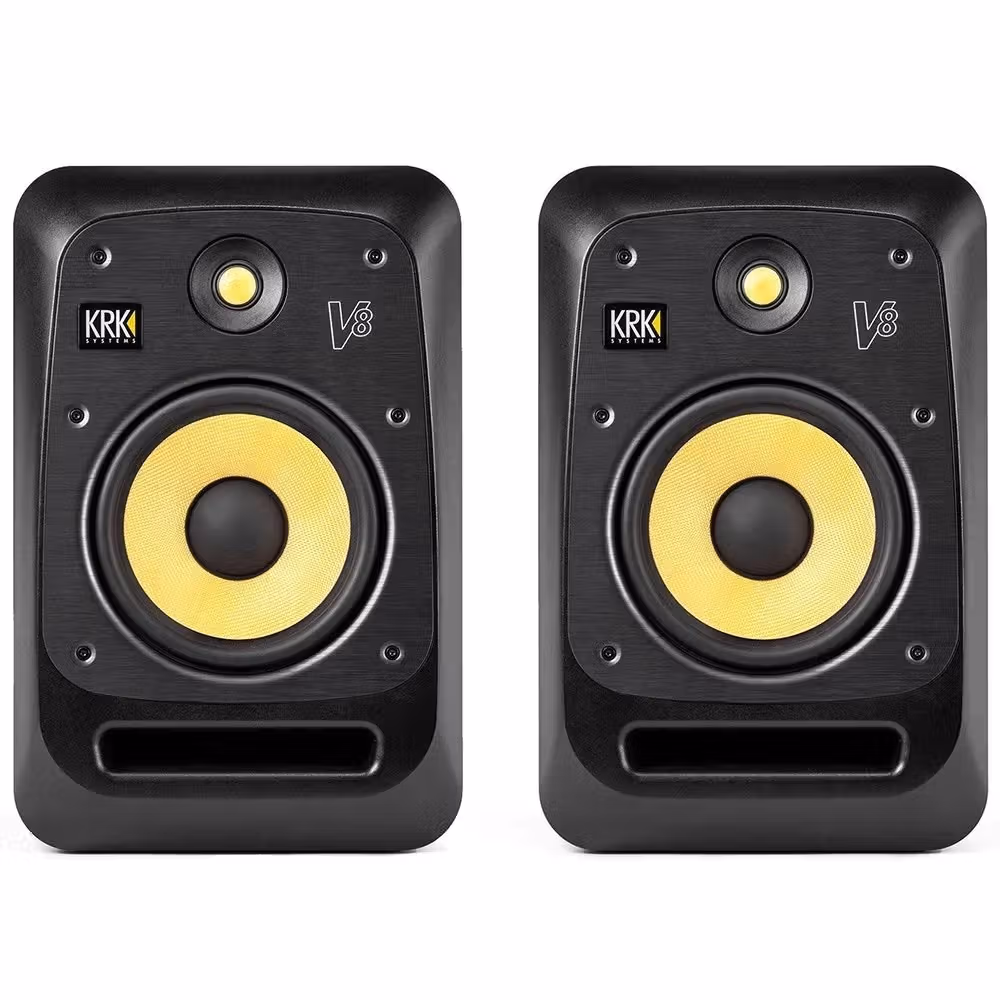 KRK V8 S4 Powered 8" Studio Monitors KRK V8 S4 Powered 8" Studio Monitors