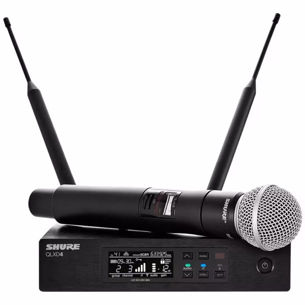 Shure QLXD2/SM58 Handheld Wireless Microphone Transmitter (H53 Band)