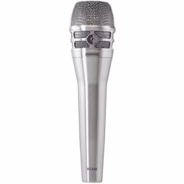 Shure KSM8 Dualdyne Dual Dynamic Vocal Microphone (Nickel)