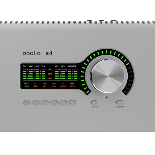 Universal Audio Apollo X4 Gen 2 Thunderbolt 3 Audio Interface (Studio Edition)