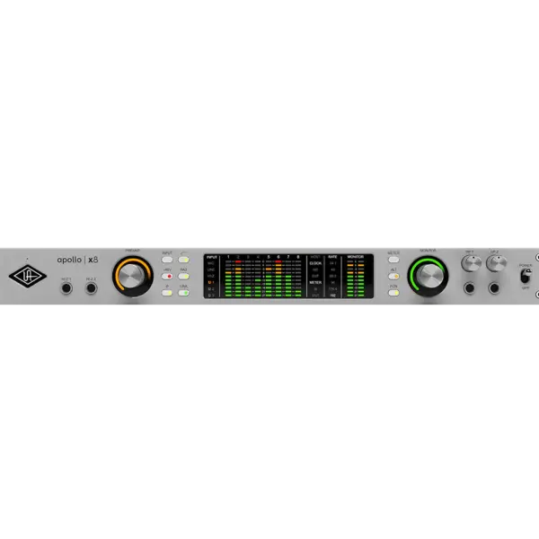 Universal Audio Apollo X8 Thunderbolt 3 Audio Interface w/ HEXA Core & UAD2 Processing