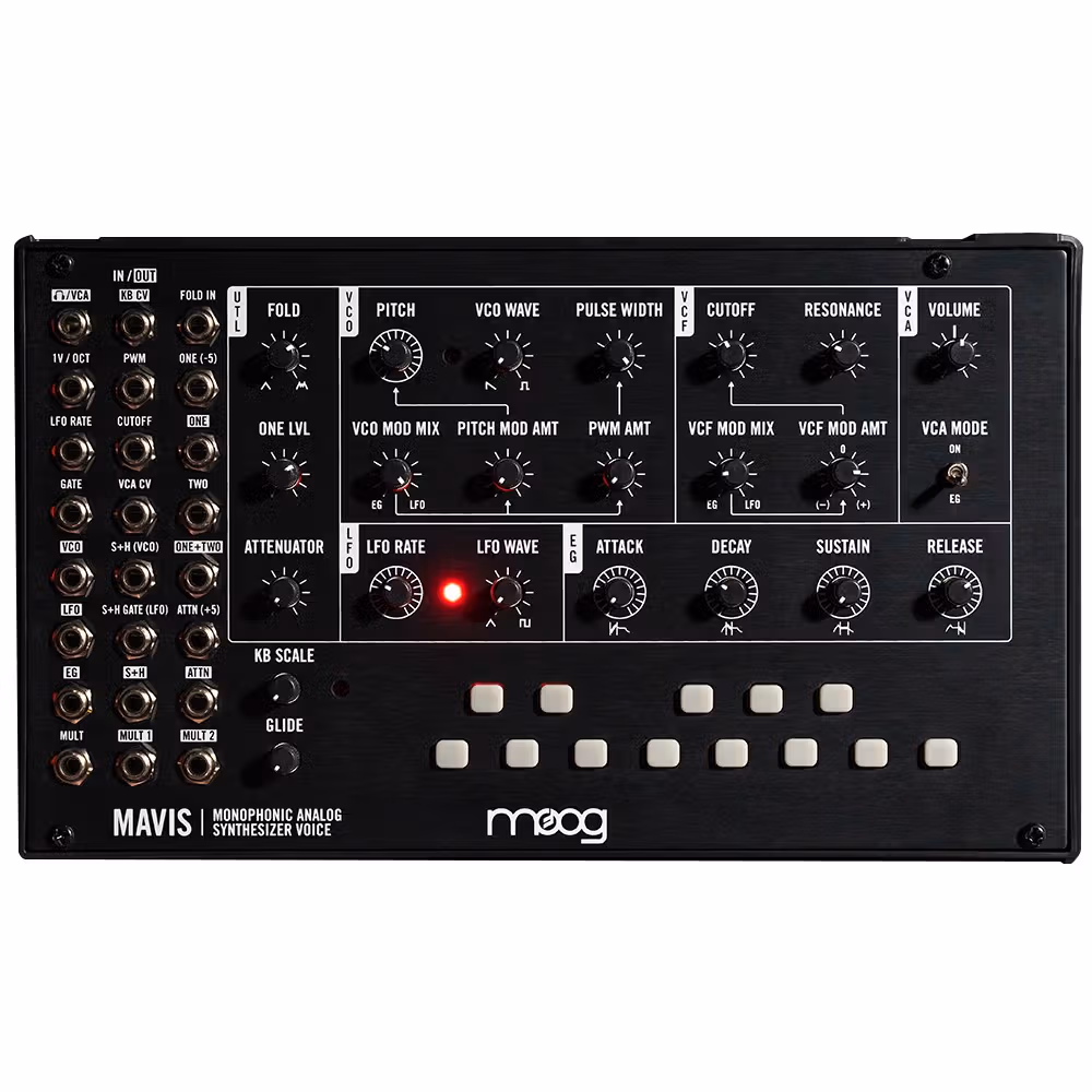 Moog Mavis Semi-Modular Analog Tabletop Synthesizer Moog Mavis Semi-Modular Analog Tabletop Synthesizer