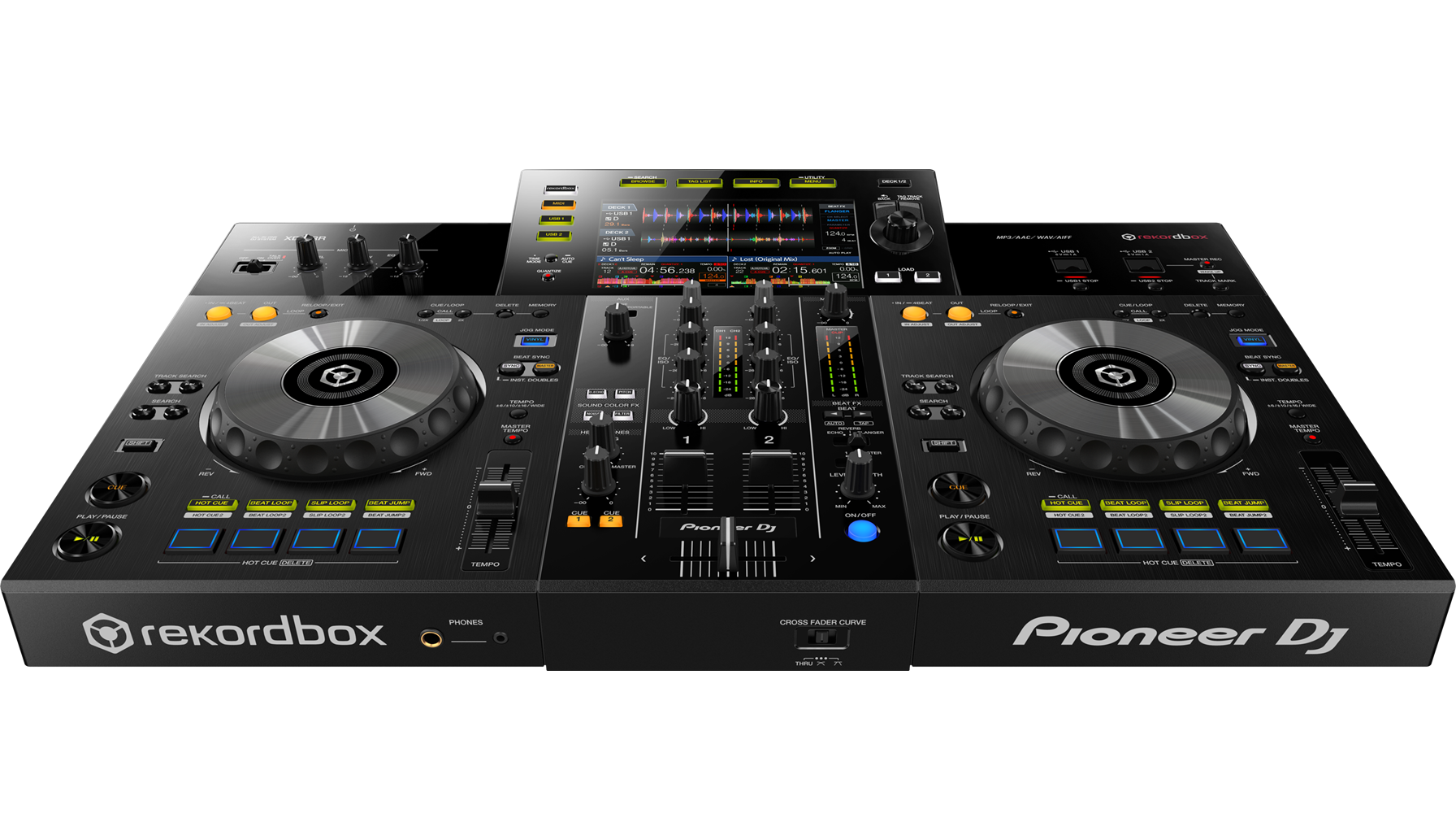 xdj-rr-front-angle Pioneer DJ XDJ-RR – The Club Experience in a Compact Unit