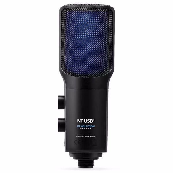 Rode NT-USB+ USB Condenser Mic w/ Ultra Low Noise High Gain Revolution Preamp