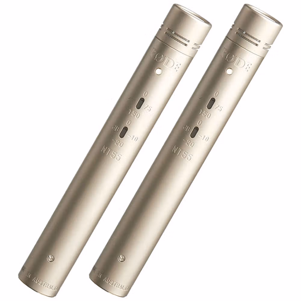 Rode NT55 Multi-Pattern 1/2" Condenser Mics (Matched Pair)-1000x1000 Rode NT55 Multi-Pattern 1/2" Condenser Mics (Matched Pair)
