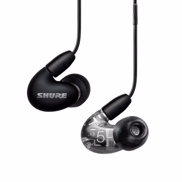 Shure Aonic 5 Sound Isolating Earphones w/ Universal Cable (Black)