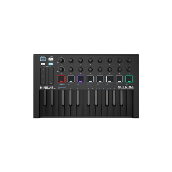Arturia MiniLab 3 Deep Black MIDI Controller Keyboard