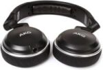AKG K182 closed-back studio headphones front angle view