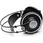 AKG K702 over-ear headphones with velvet earpads