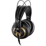 AKG K240S professional over-ear monitoring headphones side profile