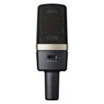 AKG C314 condenser microphone front view