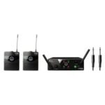 AKG WMSS40DIAC dual wireless instrument system with bodypack transmitters