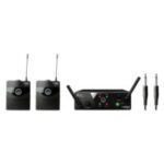 AKG WMS40 Instrument AC dual wireless system front view