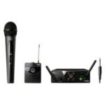 AKG WMSS40DVIAC Dual Wireless Vocal and Instrument Microphone System at Audio Shop Australia