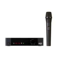 AKG DMS100 Vocal wireless microphone and receiver front view