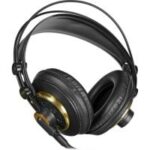 AKG K240S professional over-ear monitoring headphones side profile