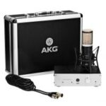 AKG P820 tube condenser microphone front view